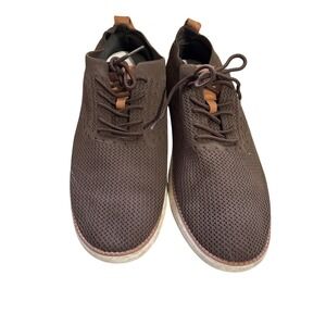Men's VILOCY Brown Knit Oxford Dress Shoes Casual Comfort EUR‎ 44